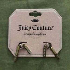 Brand new Juicy Couture earrings